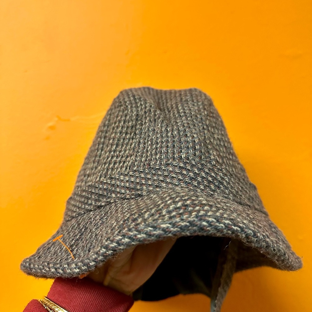 totes Charcoal Woven Men's Hat - Picture 3 of 9